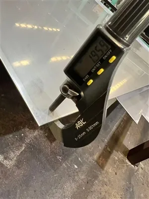 316L Stainless Steel Sheet 1.0mm Cold Rolled ASTM A240 DIN1.4404