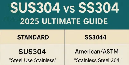 SUS304 vs SUS304L: Key Differences SUS304 vs SUS304L: Key Differences
