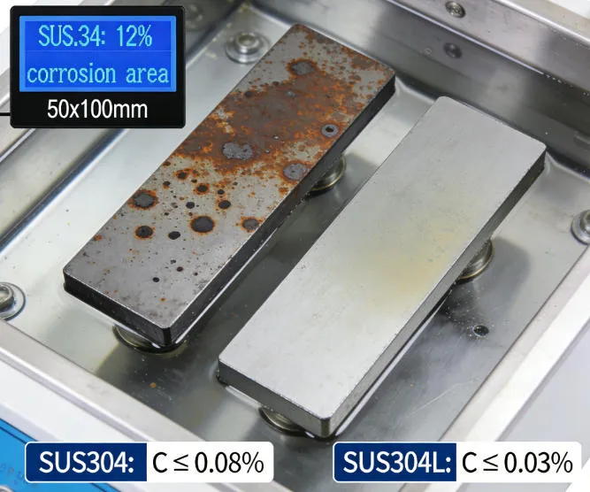 SUS304 Vs SUS304L:Corrosion Resistance SUS304 Vs SUS304L:Corrosion Resistance