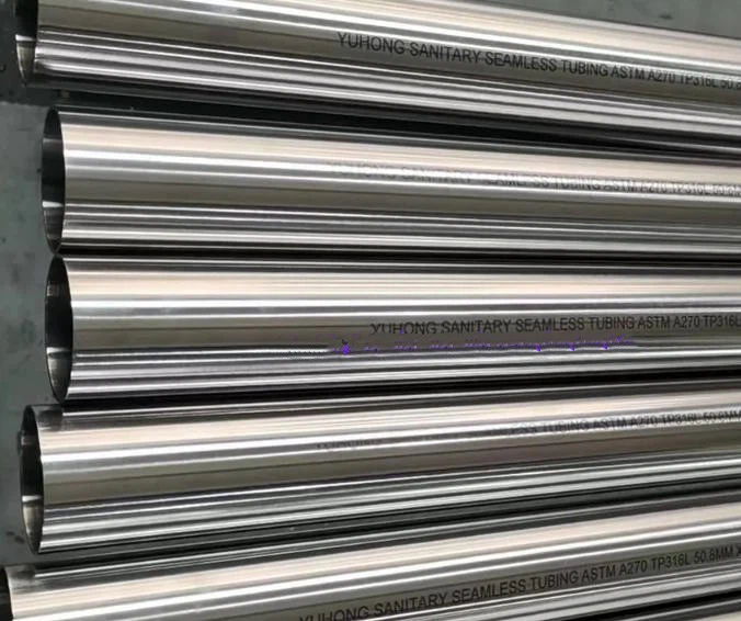 ASTM A270 tp316 Stainless Steel Sanitary Pipe ASTM A270 tp316 Stainless Steel Sanitary Pipe