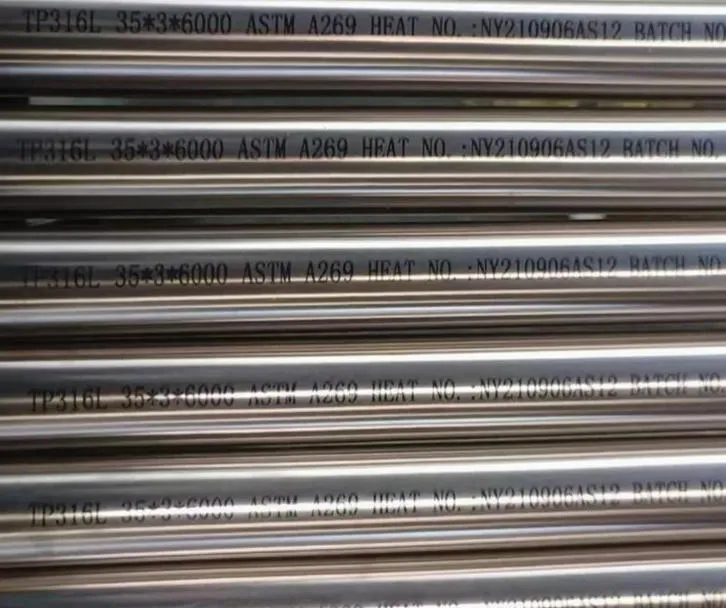 ASTM A269 316LUG Instrumentation Tubing ASTM A269 316LUG Instrumentation Tubing