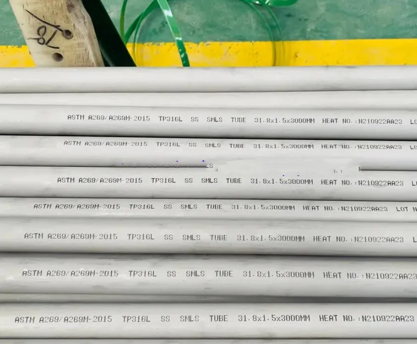 ASTM A269 TP316 SMLS Pickled Tube ASTM A269 TP316 SMLS Pickled Tube
