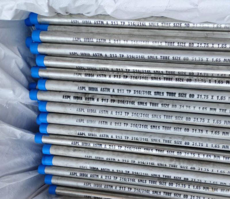 ASTM A213 TP316L Stainless Steel Heat Exchanger Tube ASTM A213 TP316L Stainless Steel Heat Exchanger Tube