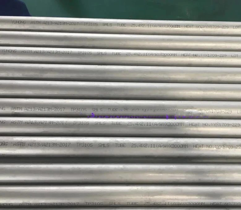 ASTM A213 TP310S Heat Exchanger Tubes ASTM A213 TP310S Heat Exchanger Tubes