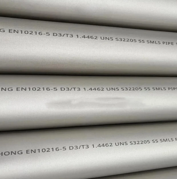 EN10216-5 D3/T3 1.4462 Seamless tube EN10216-5 D3/T3 1.4462 Seamless tube