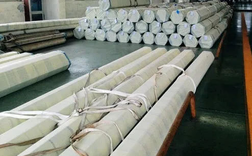 ASME SA312 Stainless Steel Tubes PE Fabric Bundles ASME SA312 Stainless Steel Tubes PE Fabric Bundles