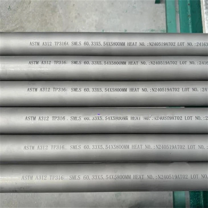 316 316L Stainless Steel Round Tube