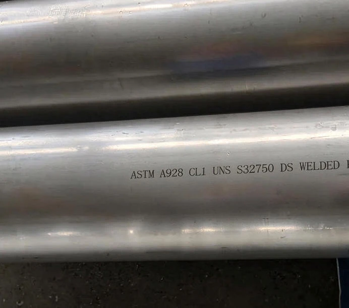 ASTM A928 UNS S32750 EFW Super Duplex Pipe ASTM A928 UNS S32750 EFW Super Duplex Pipe