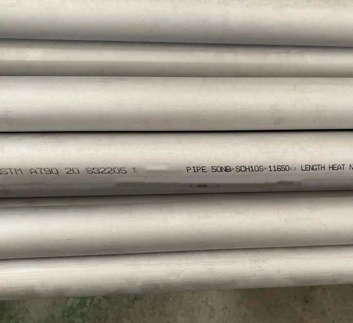 ASTM A790 UNS S32205 Duplex Welded Pipe ASTM A790 UNS S32205 Duplex Welded Pipe